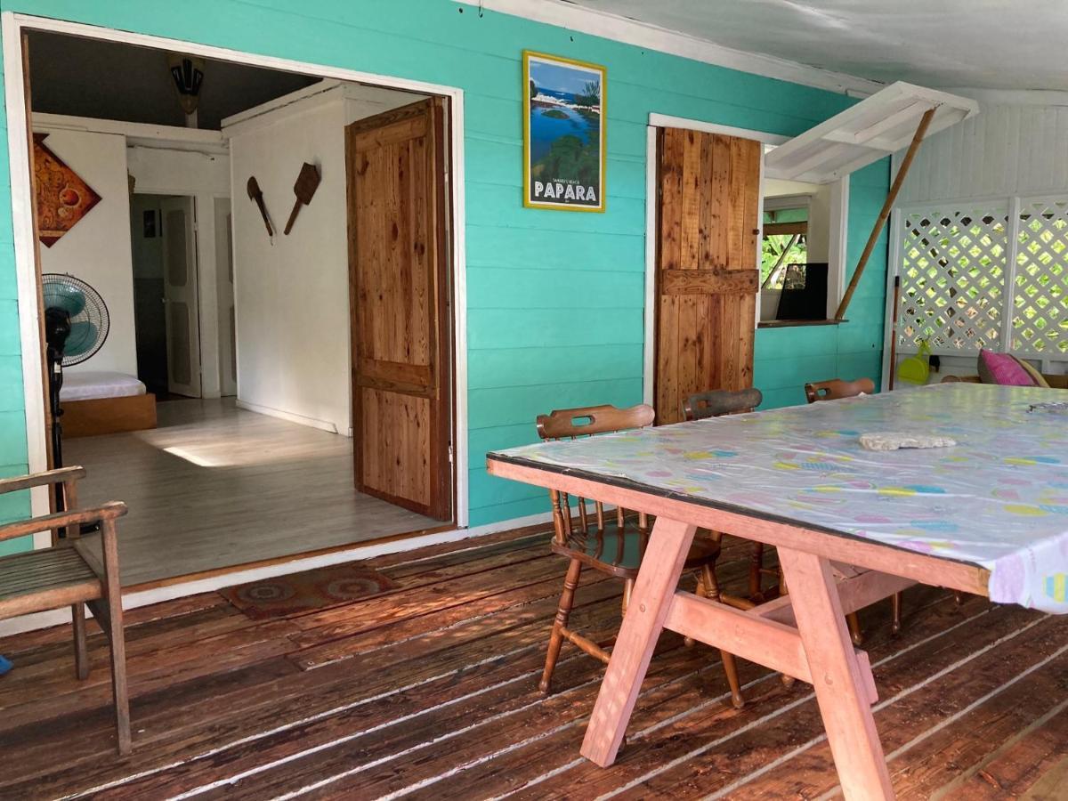 Manomano Lodge Papara エクステリア 写真